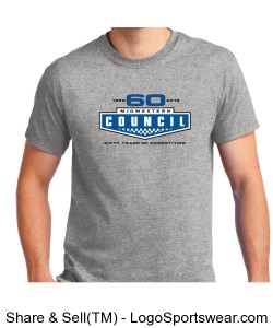 MCSCC Unisex Gidan Adult T-shirt - Midwestern Council 60th Design Zoom