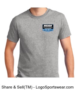 MCSCC Unisex Gildan Adult T-shirt - HSAX Design Zoom